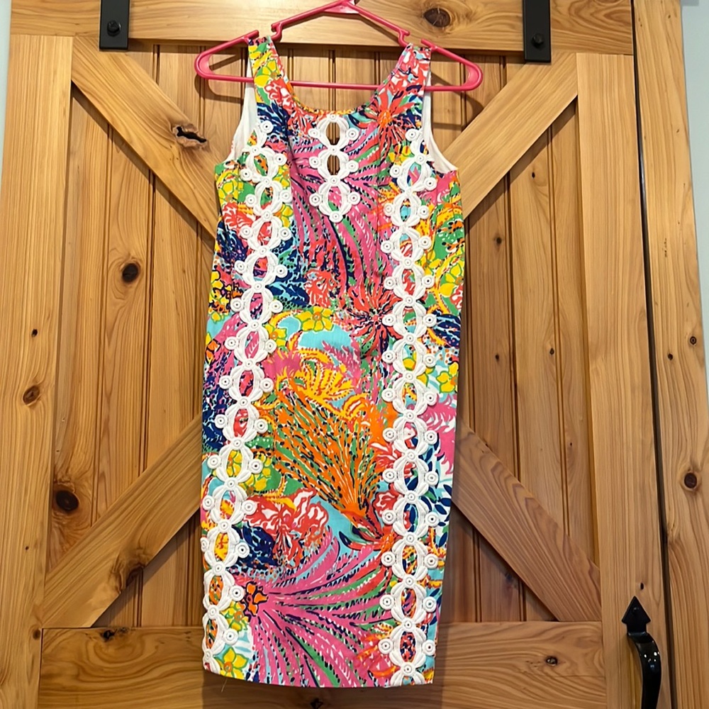 Lilly Pulitzer Fishing for compliments Dress Size 6